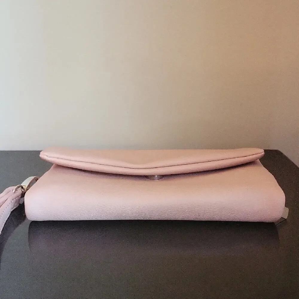 Wild Fable Soft Pink Wristlet Clutch